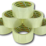 STRONG CLEAR PARCEL PACKAGING TAPE CARTON SEALING - STIKKY BRAND - 48MM X 66M